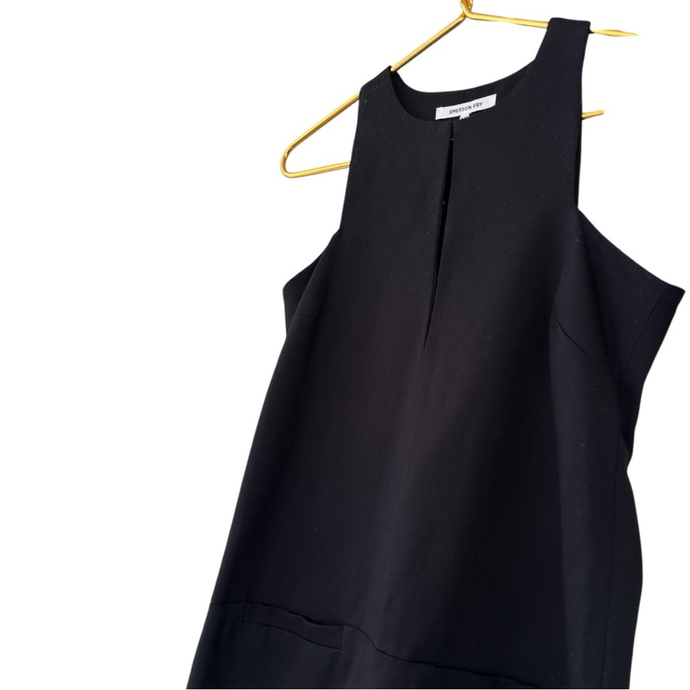 Emerson Fry • Black Cut Out Mod Dress - Picture 9 of 13